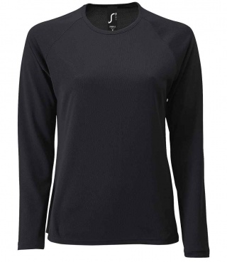 SOL'S 02072  Ladies Sporty Long Sleeve Performance T-Shirt